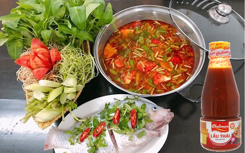Sốt lẩu Thái Cholimex chai 280g 0